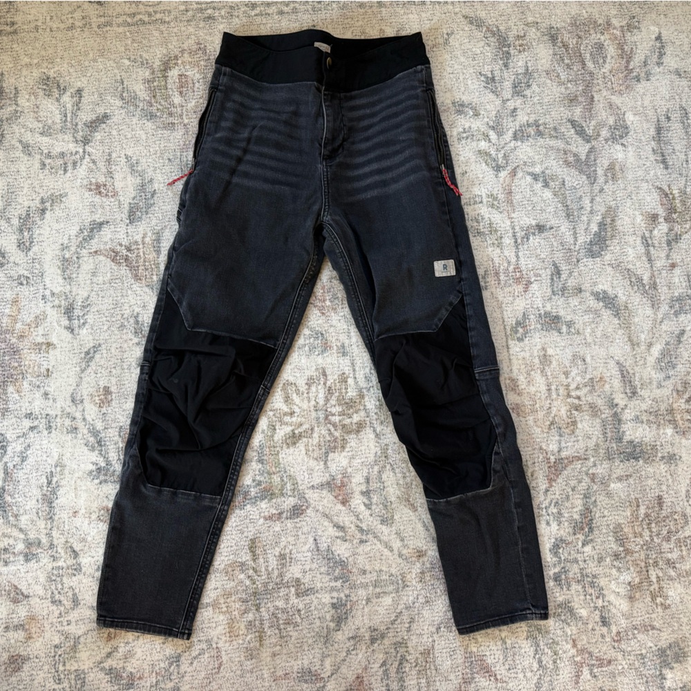 Ripton Men’s Riding Pants Black Denim Medium